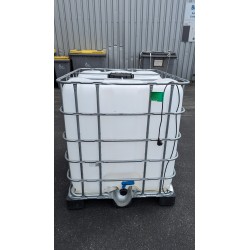 Cuves IBC 1000 litres de réemploie -palette PVC -Chauffante