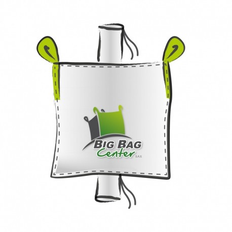 LOT de 10 BIGBAGS Occasion 110x80x170, SWL: 1000 kg, GR+GV -Anti-écarteurs dans les angles